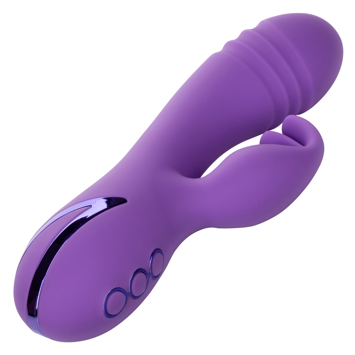 West Coast Wave Rider 4.5 Inch Rotating G Vibrator with Clitoral Stimulator > Vibrators > Ladies > Rabbit