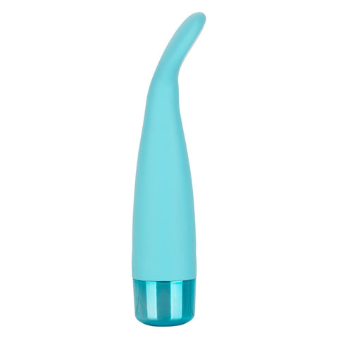 Eden Scoop Flexible Blue Silicone Massager with 10 Vibration Functions and Waterproof Design > Vibrators > Finger Vibrators