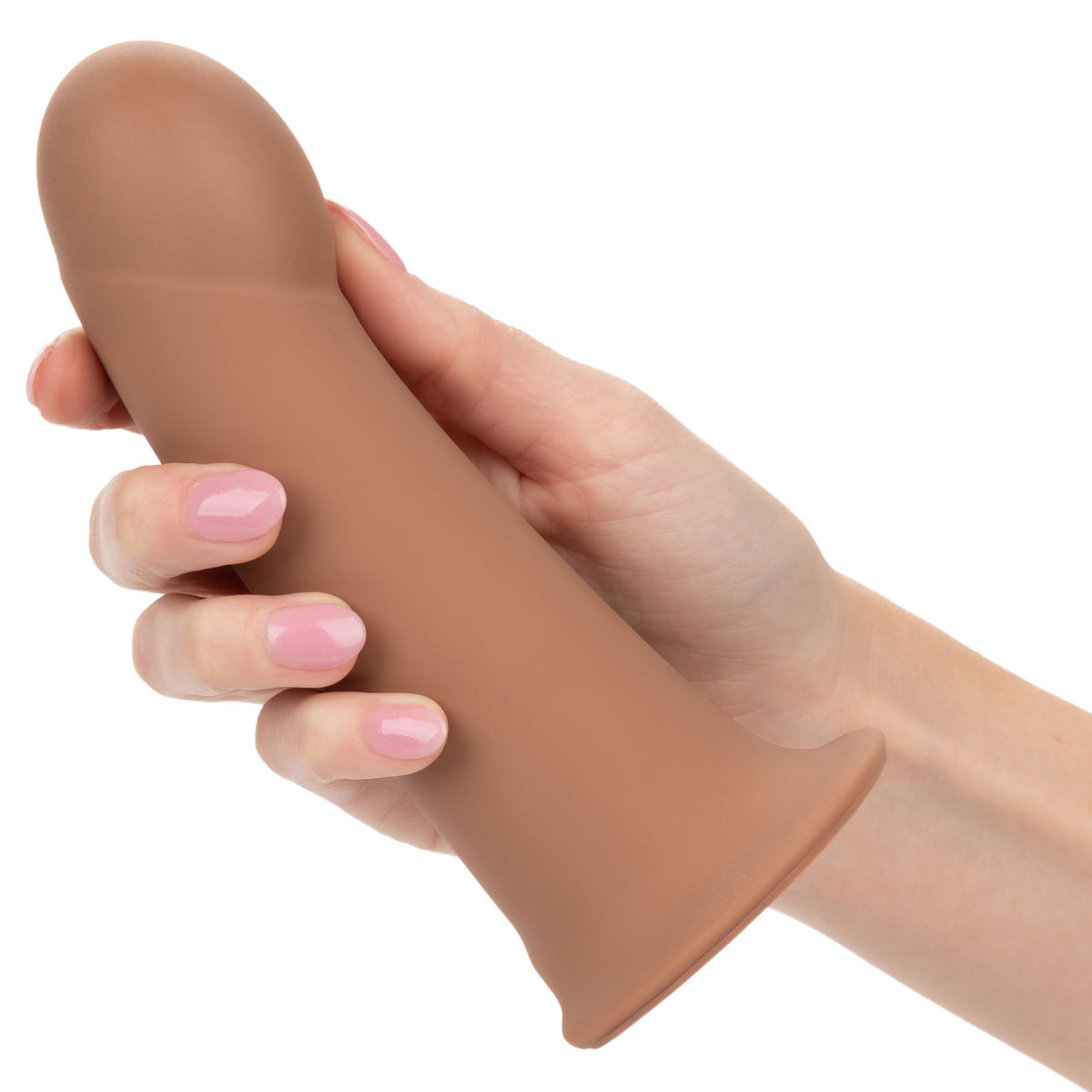 Performance Maxx Extension with Harness Brown 2 Inch Liquid Silicone Sleeve and Adjustable Straps > Dildos > Hollow Strap Ons