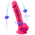 Silexd Model 1 – 8 Inch Vibrating Silicone Dildo > Dildos > Realistic Dildos