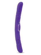 Together Double Delight 4.85 Inches Rechargeable Couples Vibrator with Thrusting Motion > Dildos > Double Dildos