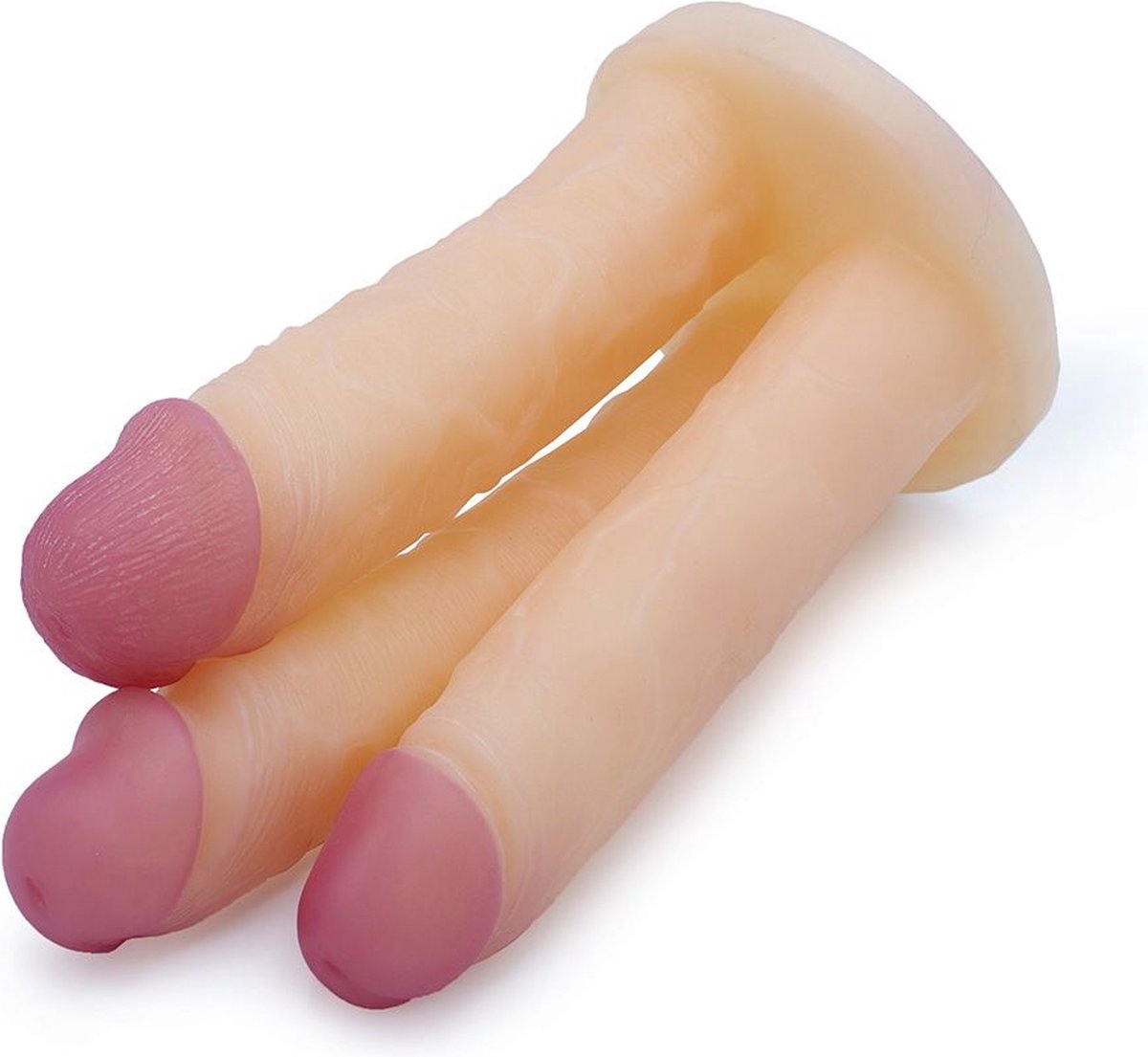 Kiotos COX Flesh Triple Cox Dildo 3-Penetration Realistic PVC with Flat Base Special Edition > Dildos > Other Dildos