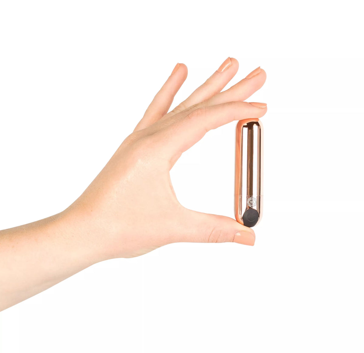 Rosy Gold Compact Rosy Gold Bullet Vibrator with 10 Vibration Settings > Vibrators > Mini Vibrators