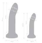 Together Duo Silicone Dildo and Adjustable Harness Set 5.5 and 7.75 Inches > Dildos > Strap On Harnesses