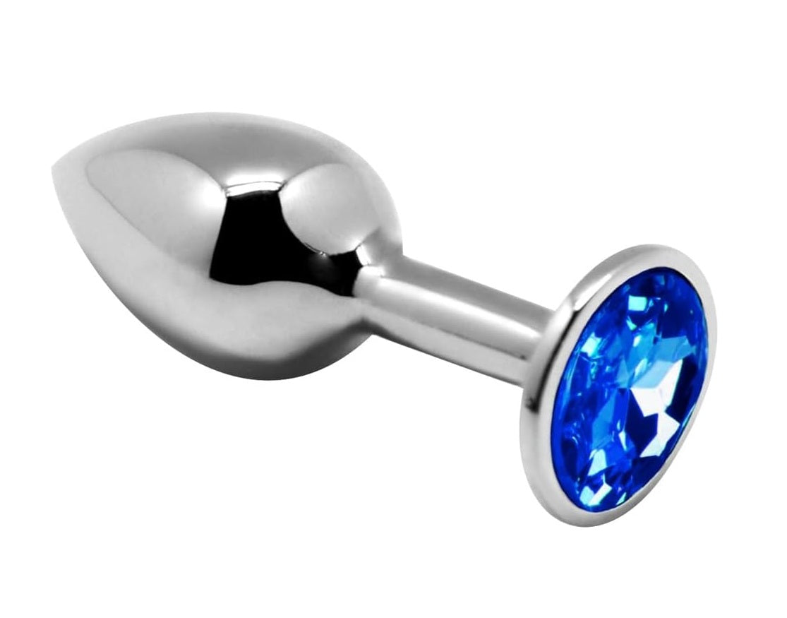 Alive Metal Plug Kit with Shiny Diamond Tips, Set of Three > Anal Range > Butt Plug Kits