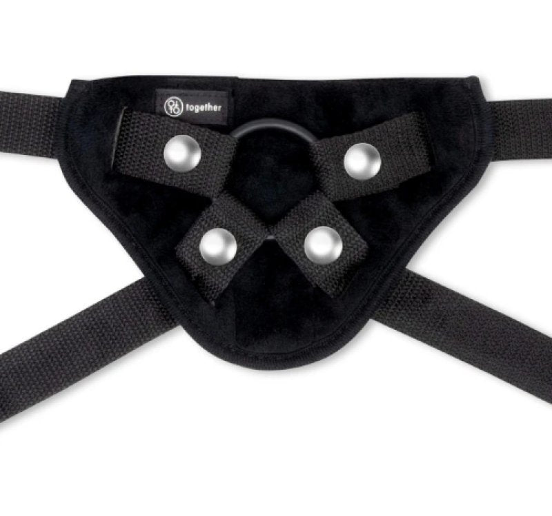 Together Pop Silicone 5.5 Inch Dildo and Harness Set - Strap-On Toy > Dildos > Strap On Harnesses