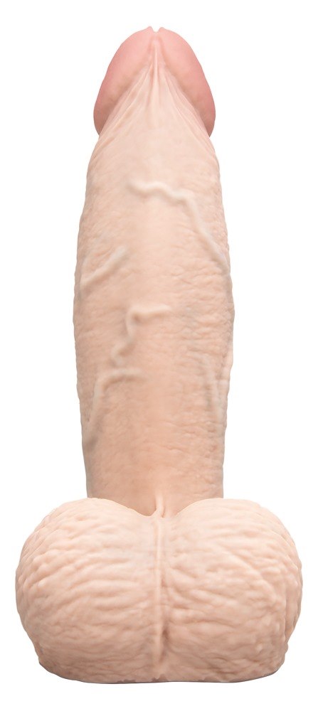 b-Vibe Slipskin Realistic Silicone Dildo 6 Inch Girthy Cream > Dildos > Realistic Dildos