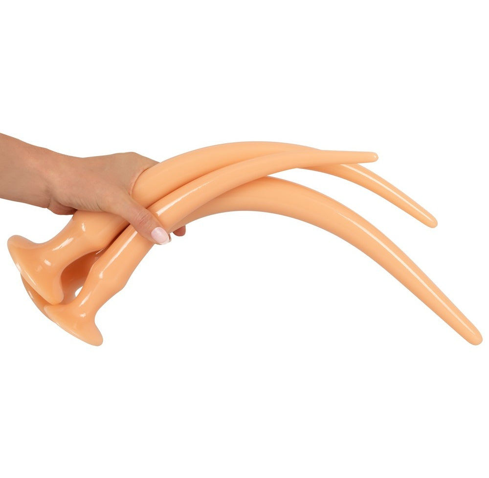 You2Toys Super Long Flexible Butt Plug Set – 3-Piece Flexible Butt Plug Trio > Anal Range > Oversized Anal Toys
