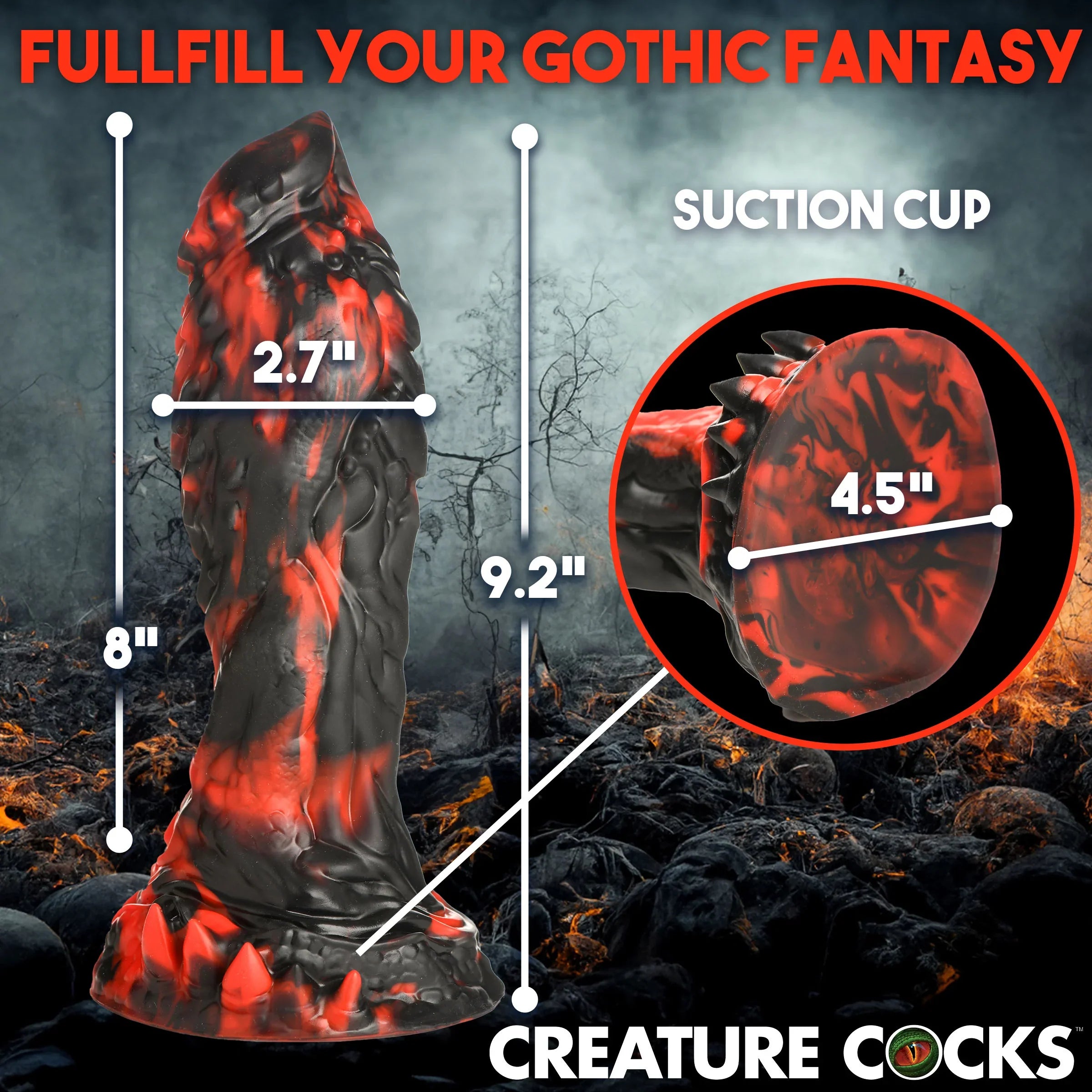 Creature Cocks Grim Reaper – Silicone Dildo > Dildos > Fantasy
