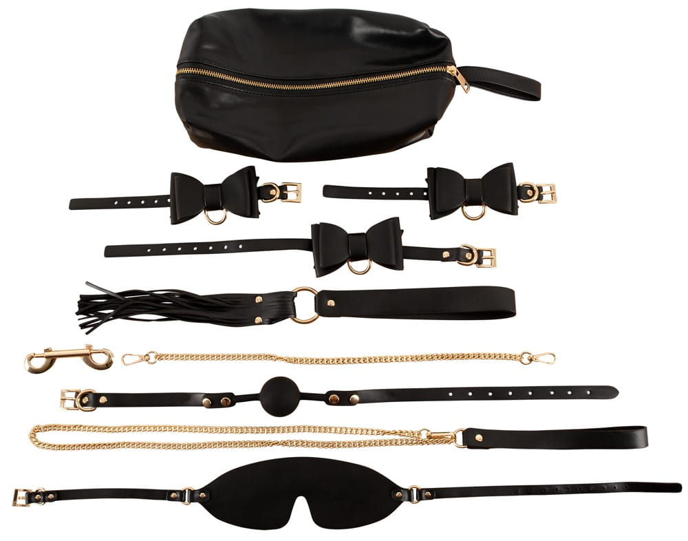 Bad Kitty Bondage Set (Leather Look) – 7-Piece BDSM Restraint Set > Bondage Gear > Bondage Kits