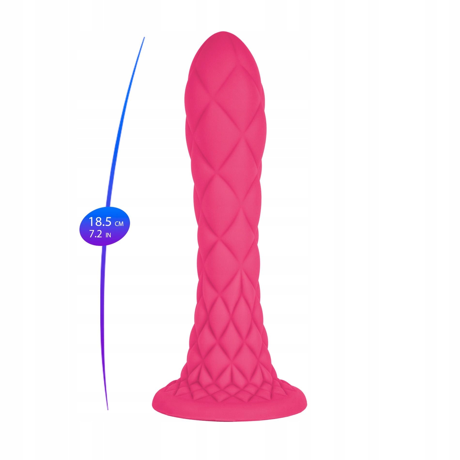 Silexd Fantasy Line Dreamy (Pink) – Thermo Reactive 7 Inch Dildo > Dildos > Neutral Dildos
