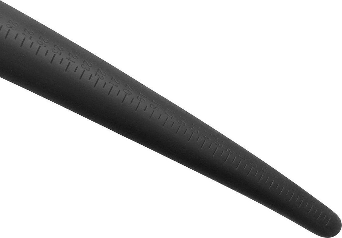 Kiotos Cox Black Extra Long Liquid Silicone Dildo 50cm – Smooth Suction Cup Dildo > Dildos > Oversized Toys