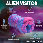 Creature Cocks Cyclone (Alien) – Silicone Squishy Vagina Stroker > Sex Toys For Men > Masturbators > Fantasy
