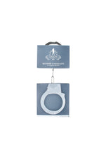 Ouch Beginner's Handcuffs – Metal Restraints with Quick-Release Lock Silver > Bondage Gear > Handcuffs