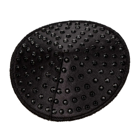 Radiance Round Pasties Black Reusable Sparkling Gem Accent Nipple Covers > Clothes > Pasties