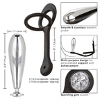 Star Rider Glider Plug And Cockring Enhancer Premium Set > Anal Range > Prostate Plugs