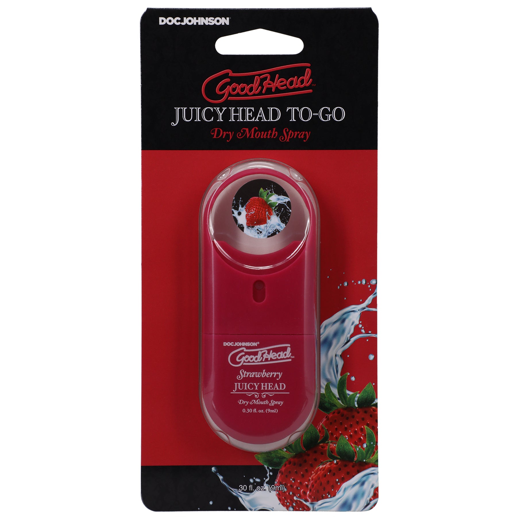 GoodHead Juicy Head (Strawberry) – Travel Size Dry Mouth Spray Secondary image
