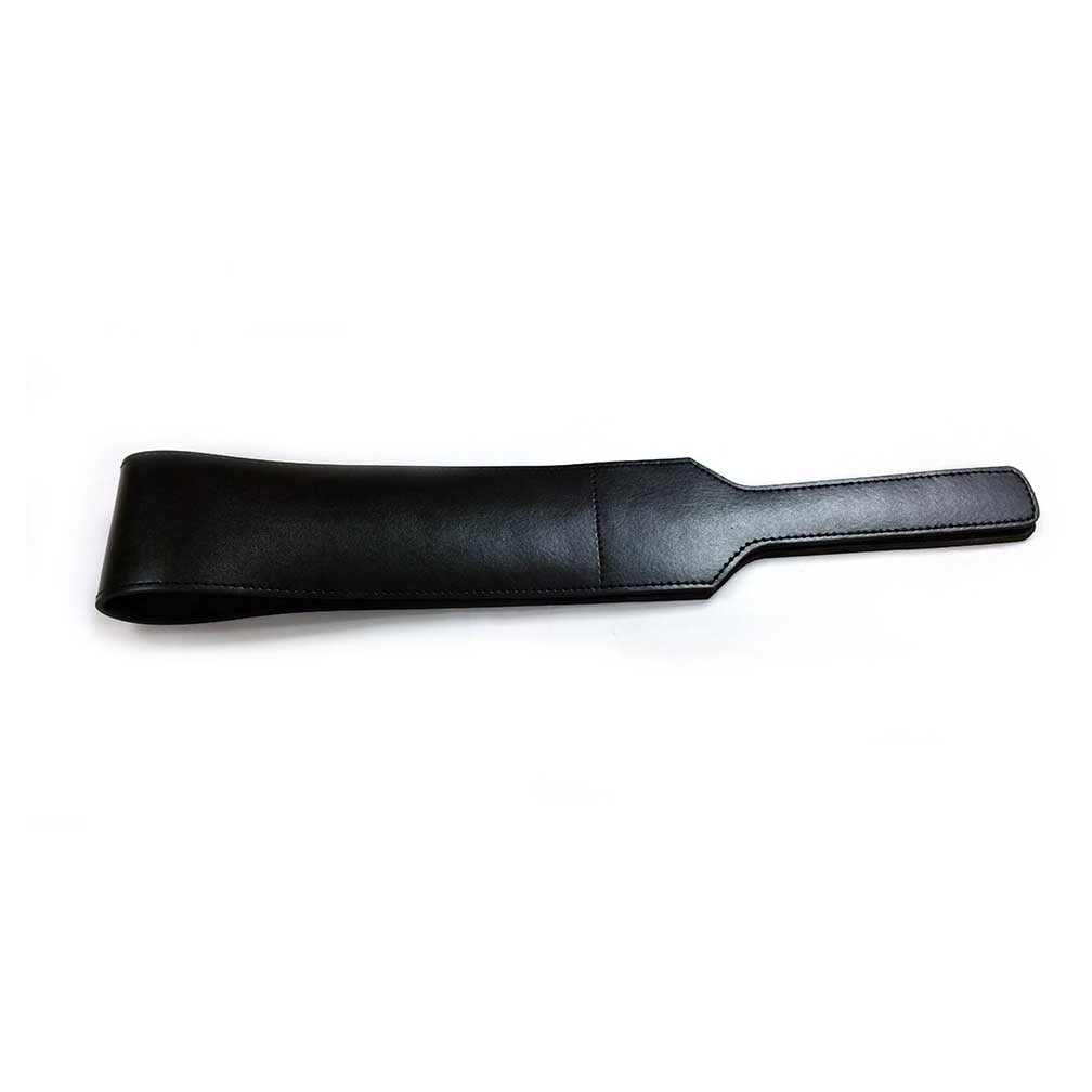 Rouge Folded Open Paddle (Black Leather) – Leather Paddle > Bondage Gear > Paddles