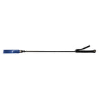 Leather Riding Crop Slim Tip 24 Blue