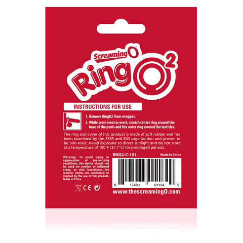 RingO RingO 2 Dual Cock Ring – Dual Loop Penis and Testicles Ring > Cock Ring > Single