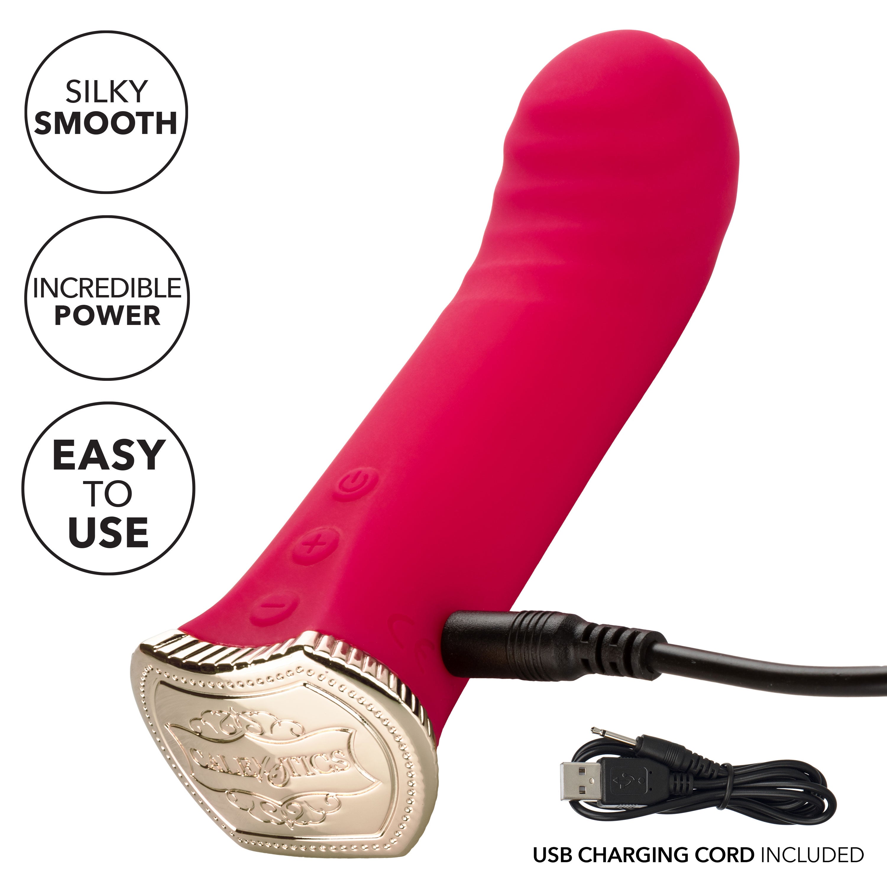 Uncorked Merlot Mini Massager Vibrator in Pink with 10 Speeds and 3-Inch Silicone Personal Vibrator > Vibrators > Mini Vibrators