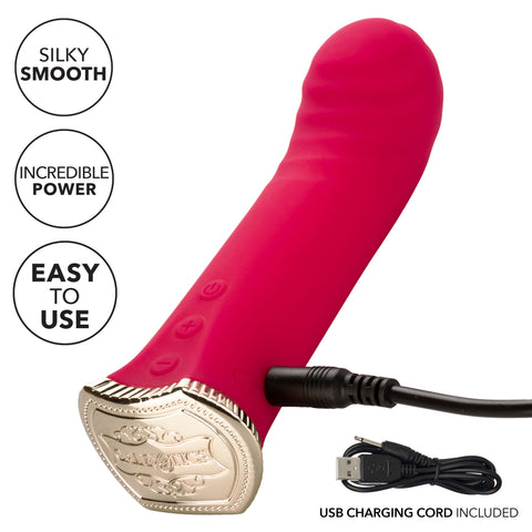 Uncorked Merlot Mini Massager Vibrator in Pink with 10 Speeds and 3-Inch Silicone Personal Vibrator > Vibrators > Mini Vibrators