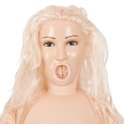 Tessa Blonde Realistic Love Doll Missionary Pose With Face > Sex Dolls > Female Love Dolls