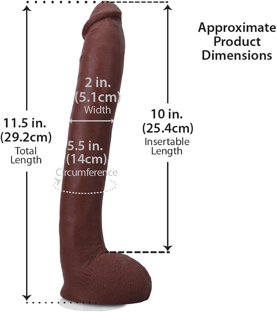Signature Cocks Hollywood Cash (11 Inch) – Dual Density Ultraskyn Realistic Dildo Strokers - Celebrity