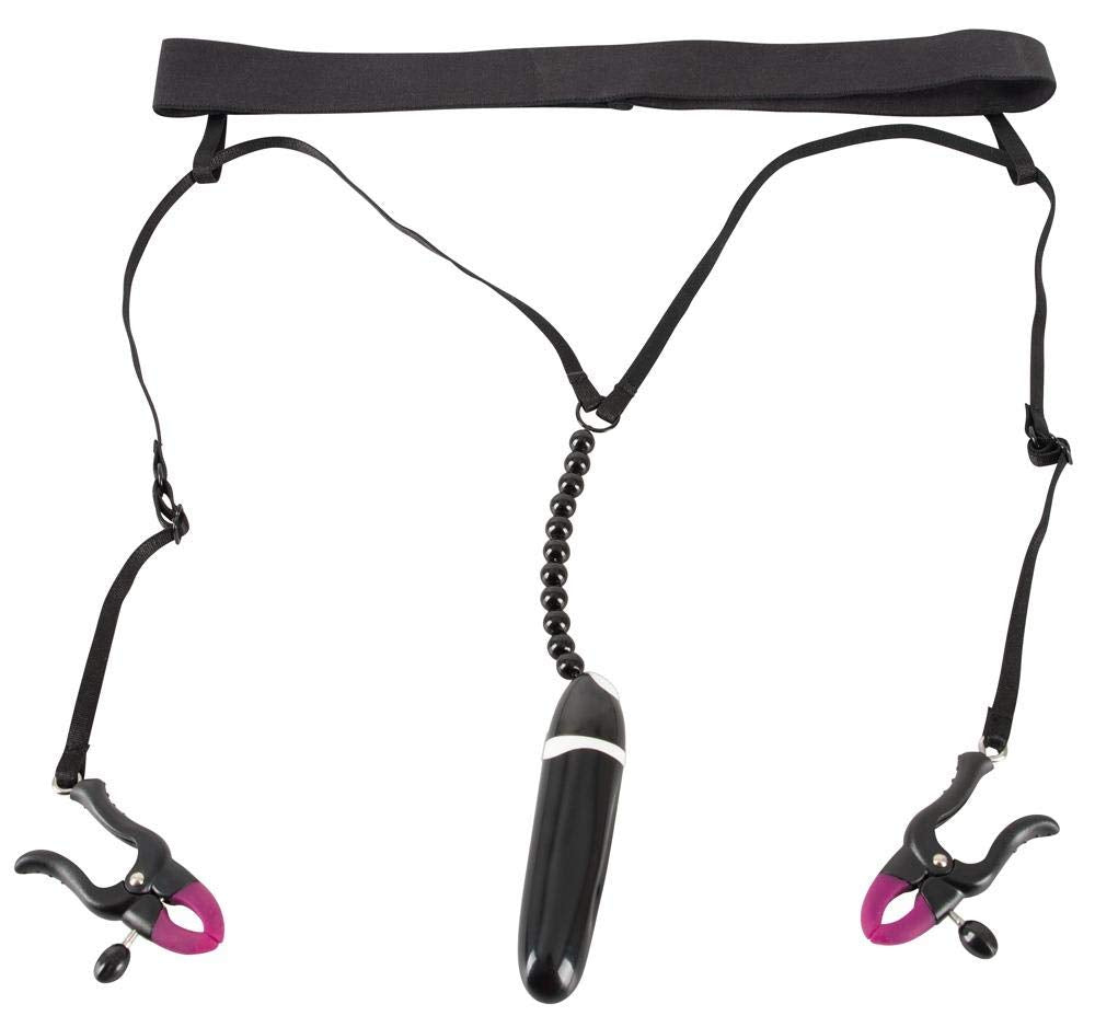 Bad Kitty Spreader String with Vibrator – Labia Spreader Vibrator > Bondage Gear > Medical Instruments Main image