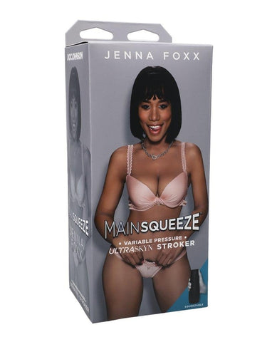 Main Squeeze Jenna Foxx Ultraskyn Stroker Pussy with Variable Pressure and Hard Outer Case Default Title Strokers - Celebrity