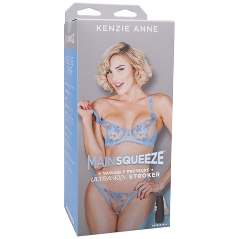Main Squeeze Kenzie Anne Vagina Stroker for Realistic Pleasure Strokers - Celebrity