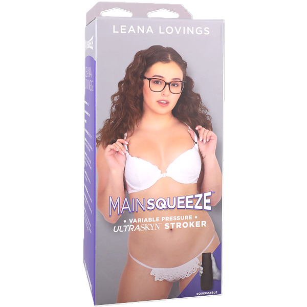 Main Squeeze Leana Lovings ULTRASKYN – Lifelike Variable Pressure Stroker > Sex Toys For Men > Masturbators > Pornstar