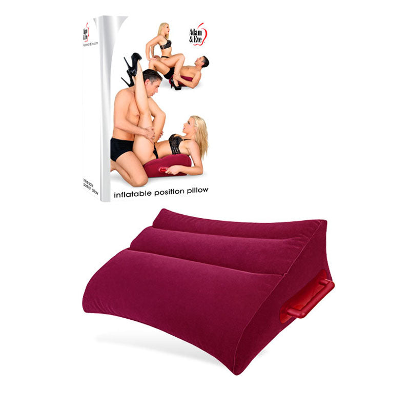 Adam & Eve Inflatable Position Pillow – Positional Aid Cushion Default Title > Sex Toys > Sex Positioners Main image
