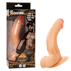 Working Stiff The Delivery Man 6.5 Inch Flesh Tone Realistic Dildo with Suction Cup Base > Dildos > Realistic Dildos