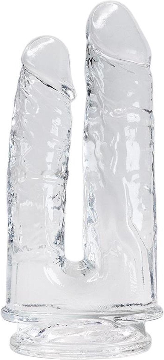 Alive Imperium Jelly Dildo 5" & 4" Transparent Hypoallergenic Waterproof Double Penetration > Dildos > Other Dildos Main image