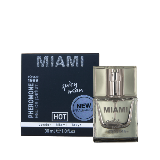 Hot Pheromone Miami Spicy Man Cologne 30ml Masculine Fragrance Scent Default Title > Essentials > Aphrodisiacs