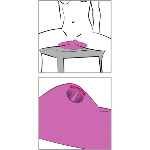 VibePad 2 Clitoral Vibrating Pad With Warming Licking Vibrating Pads