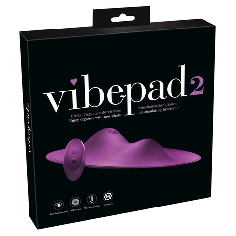 VibePad 2 Clitoral Vibrating Pad With Warming Licking Vibrating Pads