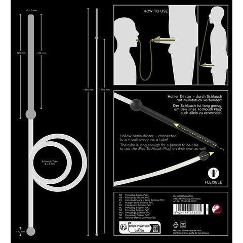 Piss To Mouth Dilator Sounding Rods