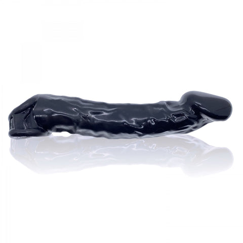 Muscle Ripped Inner Ribbed Velvet-Smooth Night 9.25 Inch Cock Sheath SLEEVES