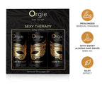 Orgie Sexy Therapy Mini Size Collection – Sensual Massage Oil Set 3x 30ml