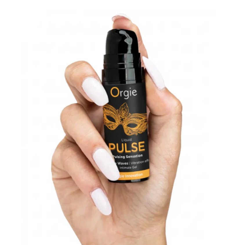Orgie Liquid Pulse – Kissable Arousal Gel 15ml Secondary image