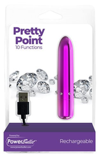 Pretty Point Power Bullet Vibrator 4 Inch Compact Personal Massager > Vibrators > Mini Vibrators