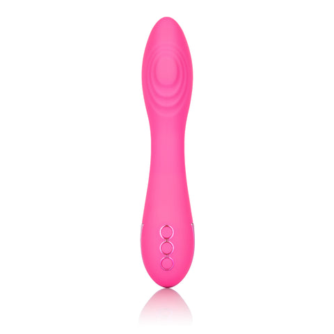 California Dreaming Surf City Centerfold Pink Silicone Vibrator with 3 Speeds and 10 Vibration Functions Vibrators