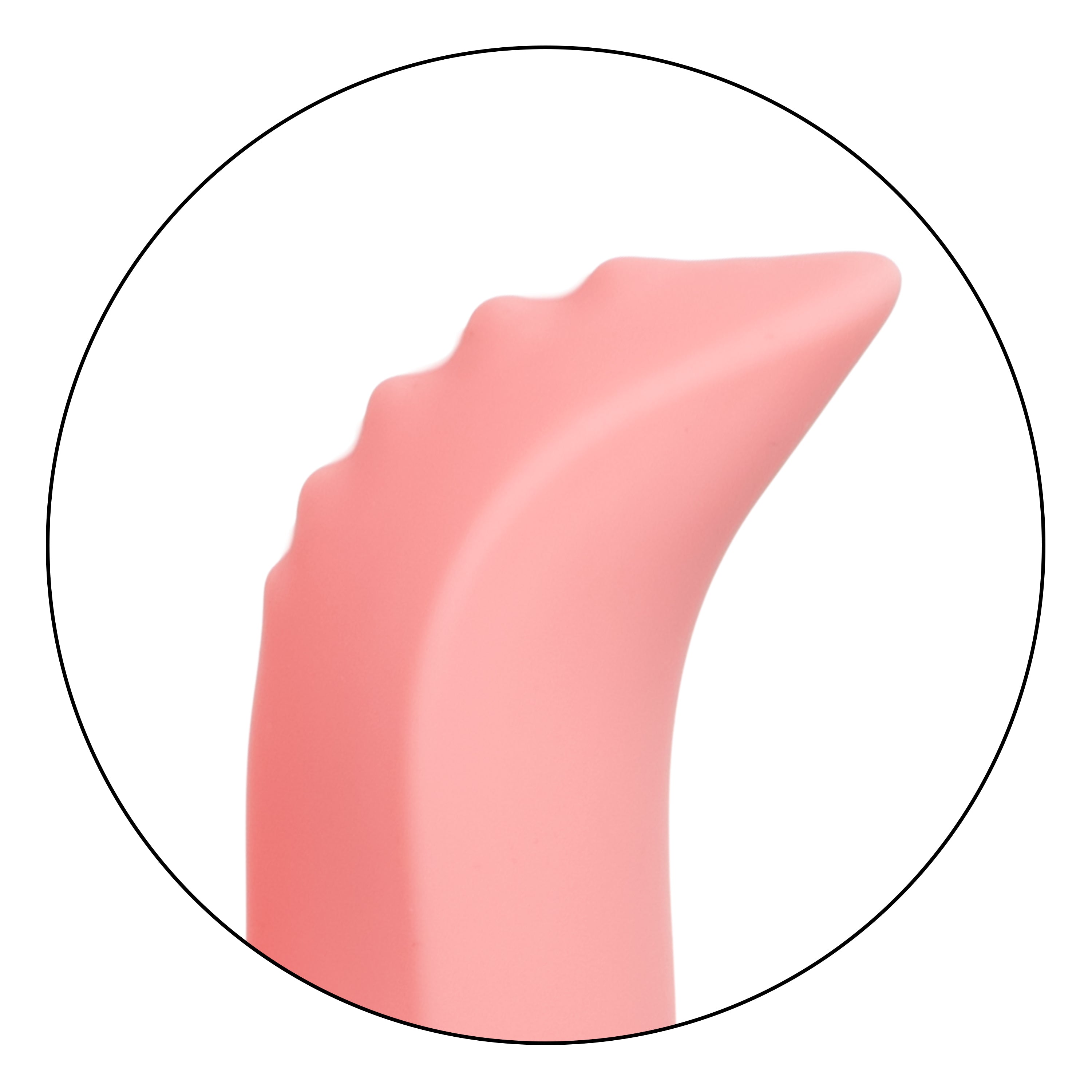Uncorked Zinfandel 6 Inch Pink Dual Massager | Textured Teaser > Vibrators > Ladies > Rabbit
