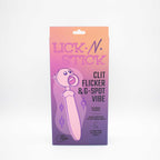 Lick n Stick Pink Clit Flicker and G-Spot Vibrator Toy > Vibrators > Finger Vibrators