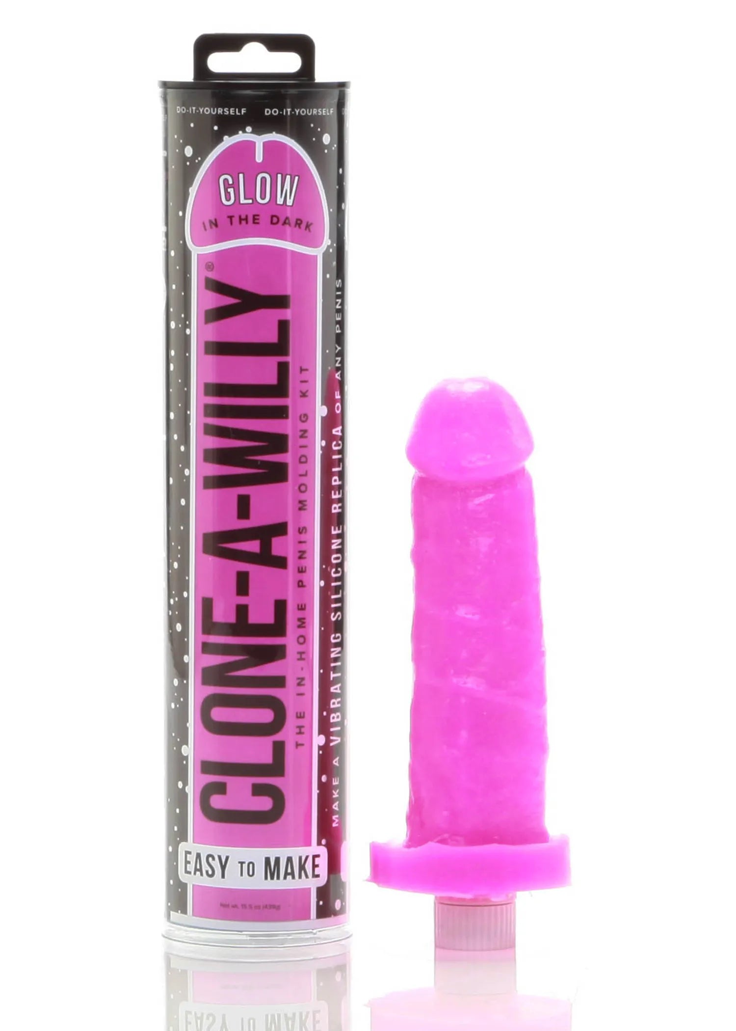 Clone-A-Willy Glow-in-the-Dark Kit – Penis Casting Kit Glow Pink > Dildos > Mould Your Own Kits Main image