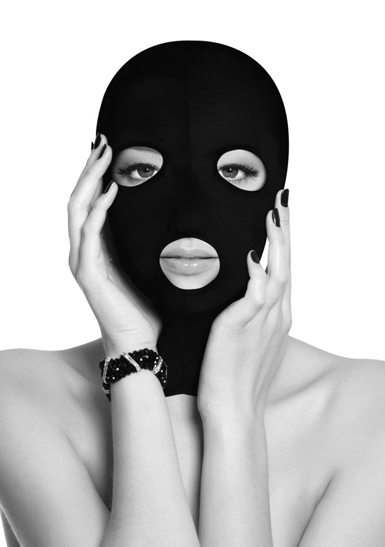 Ouch Subversion Mask with Open Mouth – Comfortable Hood > Bondage Gear > Bondage Hoods
