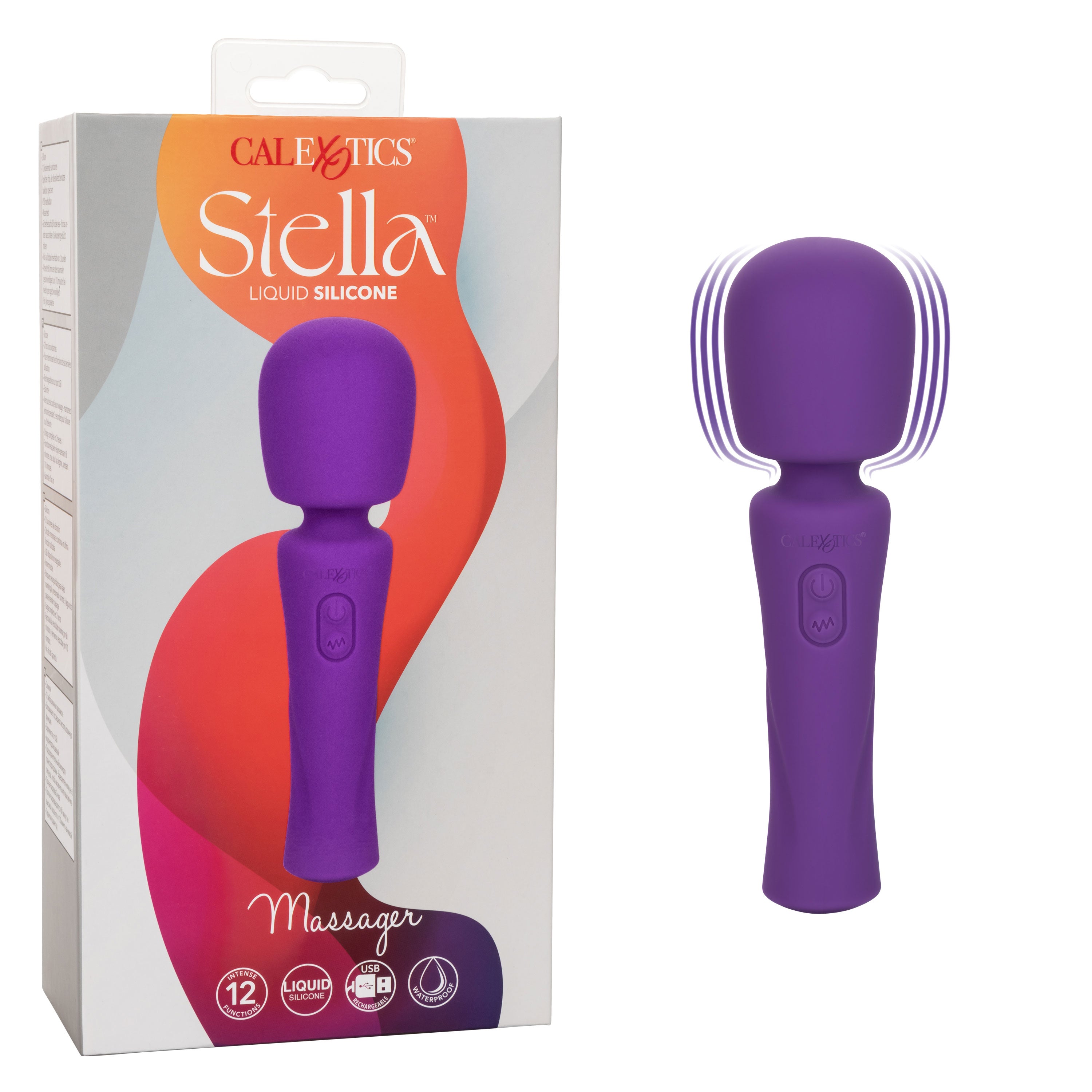 Stella Liquid Silicone Massager – Powerful Flexible Wand Vibrator Purple > Sex Toys > Mini Massagers