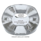 OXBALLS TRI-SPORT XL Thicker 3-Ring Cocksling Clear – Enhanced Support and Bulge Enhancement > Cock Ring > Sling